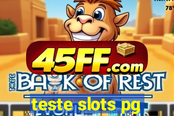 teste slots pg